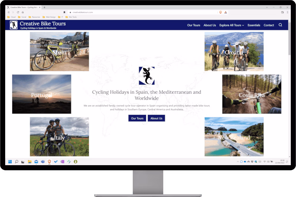 CreativeBikeToursHomepage