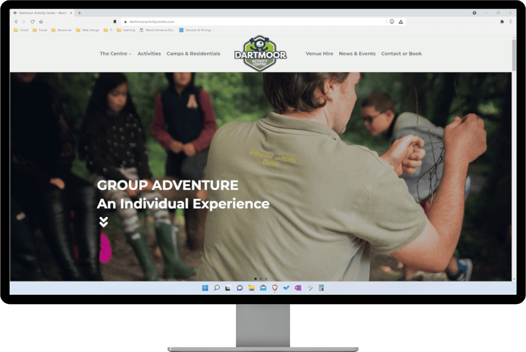 dartmoor adventure centre homepage
