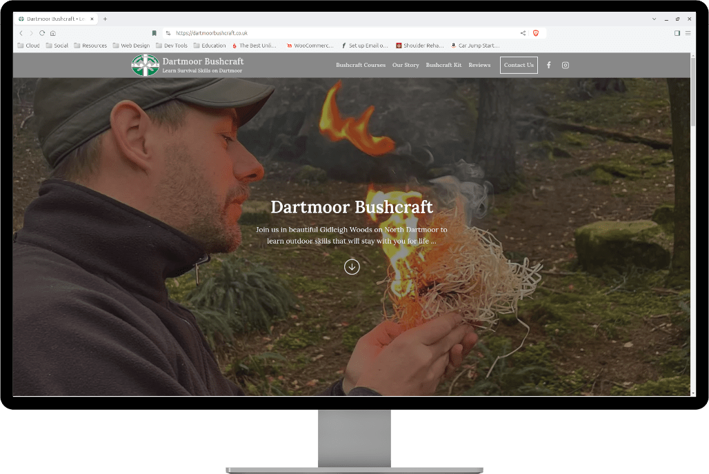 Dartmoor Bushcraft Homepage