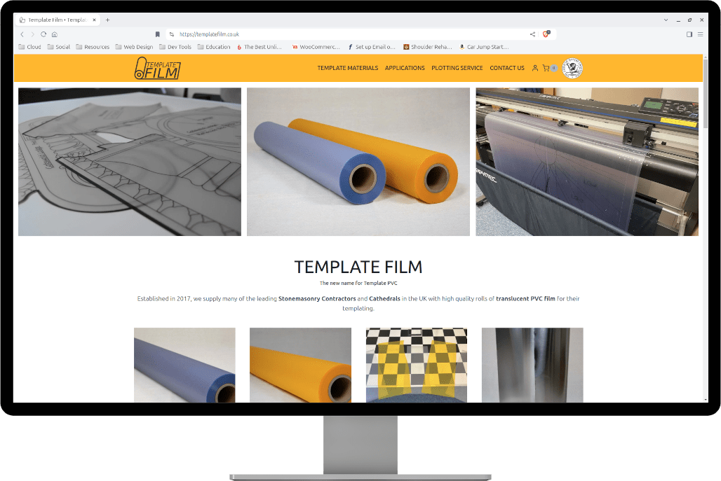 Template Film Homepage