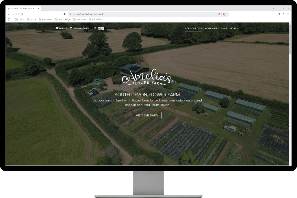 AmeliasFlowerFarmHomepage