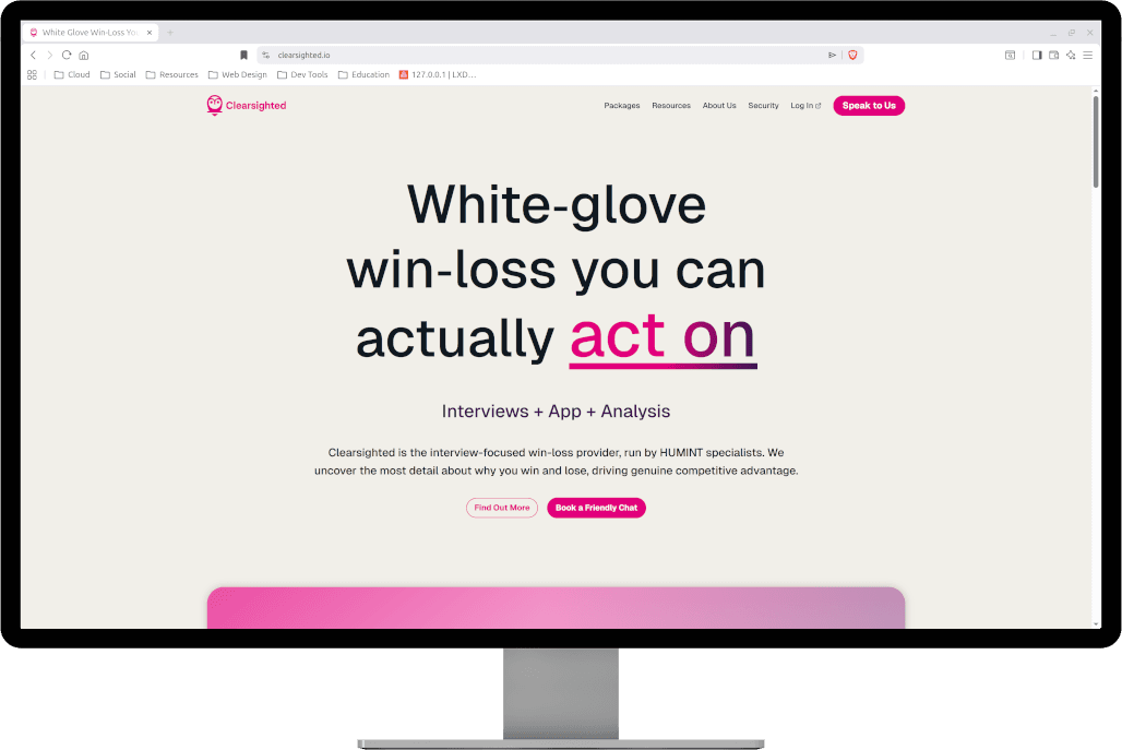 ClearsightedHomepage